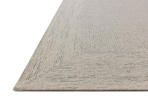 Loloi Amber Lewis Windsor Collection WIN-01 Ivory/Sky 2'-6" x 7'-6" Runner Rug by Loloi - Image 2