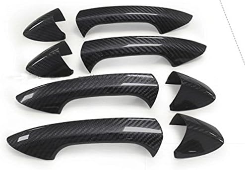 New Carbon Fiber Handle Covers for Mercedes Benz CLA C117 2013-2017 CLA180 CLA200 CLA220 CLA250 (Car Door with Touch Auto Lock)
