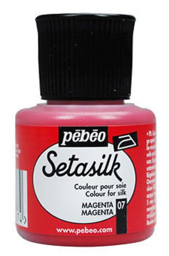 PEBEO Setasilk Silk Fabric Paint 45ml Bottle - Magenta