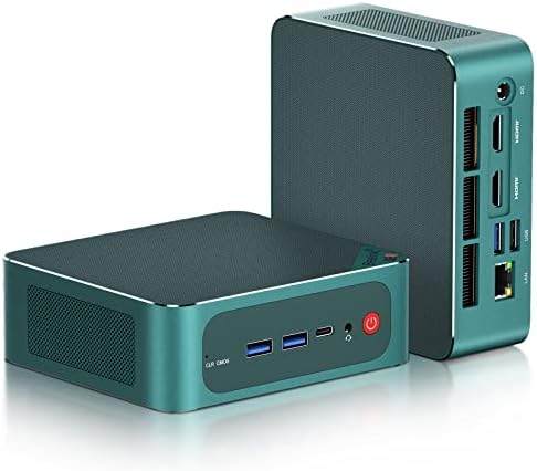 Beelink SER6 Pro Mini PC, AMD Ryzen 7 6800H (8C/16T, Up to 4.7GHz), 32G DDR5 500G M.2 PCIE4.0 SSD Mini Computer, AMD Radeon 680M Mini Gaming PC Support 4K@60Hz Triple Display/USB4/WiFi6/BT5.2/2.5Gbps