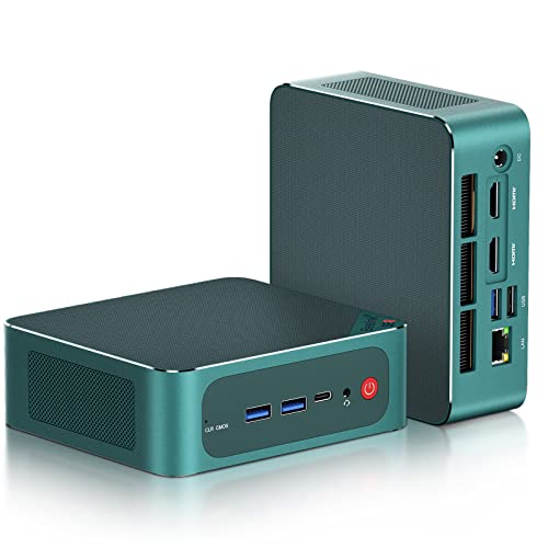 Beelink Ser6 Pro Mini Pc, Amd Ryzen 7 6800H (8C/16T, Up To 4.7Ghz), 32G Ddr5 500G M.2 Pcie4.0 Ssd Mini Computer, Amd Radeon 680M Mini Gaming Pc Support 4K@60Hz Triple Display/Usb4/Wifi6/Bt5.2/2.5Gbps #TOP2