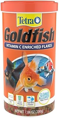Tetra Goldfish Flakes Fish Food, Nutritionally Balanced Daily Diet for Goldfish