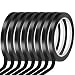 Chart Tape 6mm 1/4" Whiteboard Tape Self-Adhesive Vinyl Tape for Pinstripe Dry Erase Board Tapes Lines