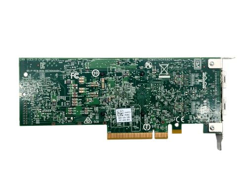 Dell Broadcom 57414 Dual Port 25GB 10GB SFP+ PCIe NIC Network Card LP (Renewed) miniatura 3