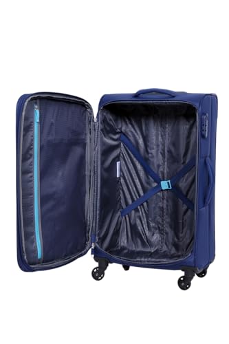 مراجعة American Tourister JAMAICA 69 سم NAVY مع قفل TSA — هل تستحق الشراء؟ - الصورة 6