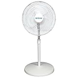 Hurricane 736541 Pedestal Fan with 90 Degree Oscillation, 16-Inch, White