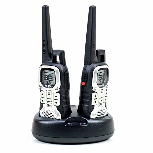 Uniden PMR446-HR-2CK portable radio, 8 CH, 38 CTCSS, 83 DCS, 0.5W, set of 2 pieces, Silver/Black