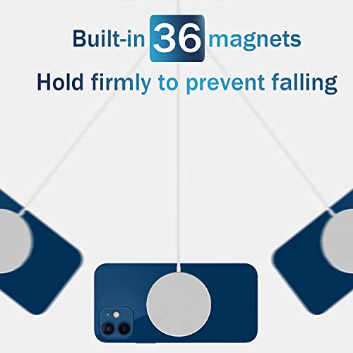 Carregador Mag-Safe 2020, carregamento rápido de 15 W, carregador magnético para celular compatível