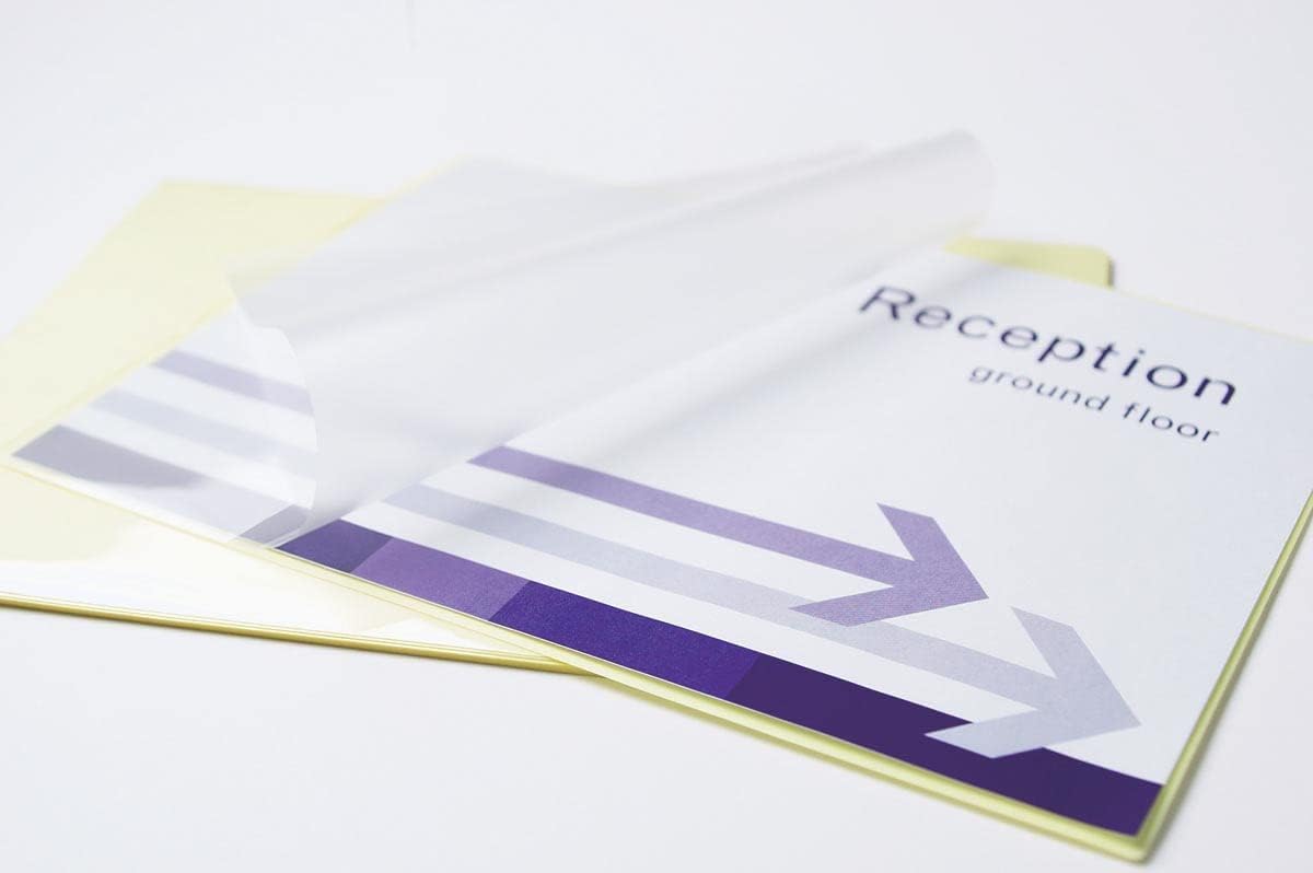 Fellowes A4 Laminating Pouches, Gloss Finish, 25 Sheets, 160 Microns (2 x 80 Micron) Finish, Ideal for Photos and Notices
