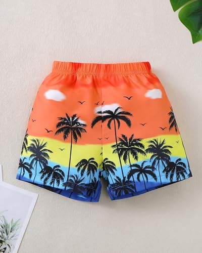 Image of NZRVAWS Toddler Baby Boy Summer Clothes 2Pcs Shorts Set Sleeveless Tank Tops Hawaiian T-Shirt Cute Boys Clothing Set