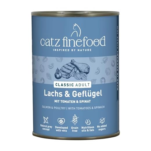 catz finefood N° 5 Lachs & Geflügel
