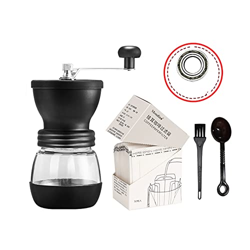 FYHKF Vakuum-Kaffeebereiter Kaffeemaschine Set, Kaffeebohne Mühle Set, Kaffeemühle Set, Haus Kleine Kaffeemühle Vacuum Coffee Makers (Color : J) Cover