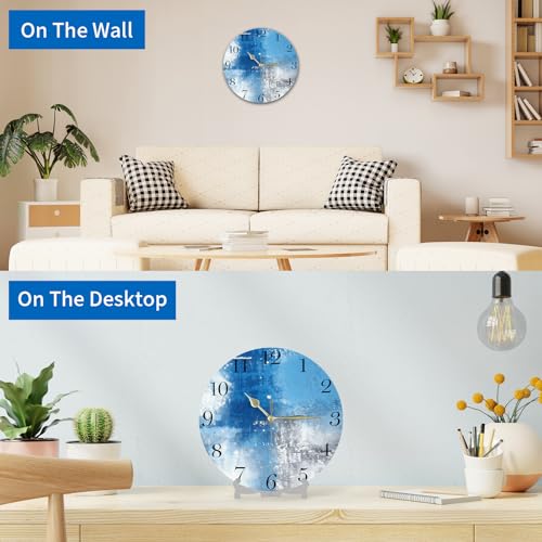 Horloge murale silencieuse de qualité supérieure à quartz