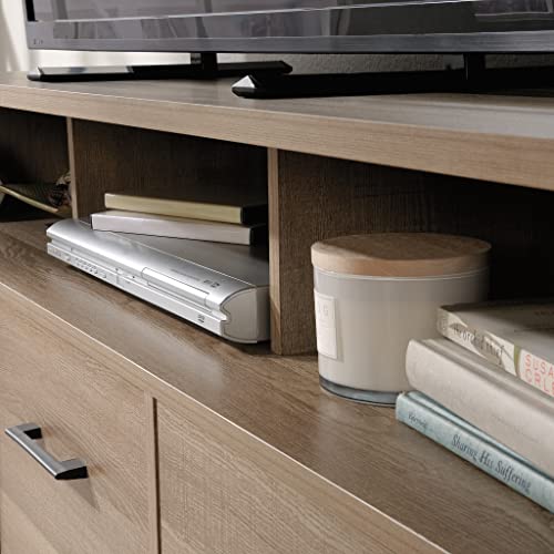 Sauder Beginnings Credenza, For Tv's Up To 60", Summer Oak Finish #TOP7