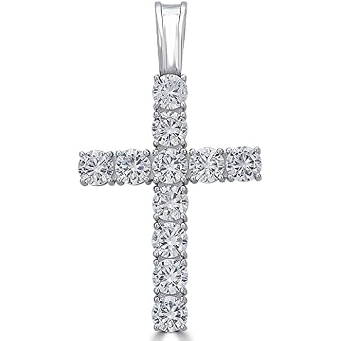 HarlemBling Moissanite Cross Pendant Cover
