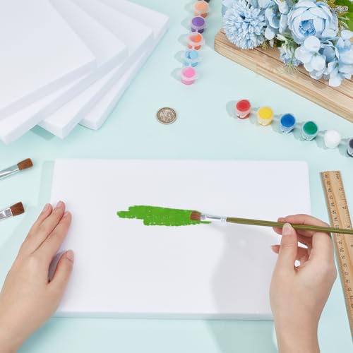 BENECREAT 5 Stück Rechteck XPS Schaumstoffplatte, Bastelschaumstoffplatten Isolationsplatte für DIY Projekte Kunst Modellierung und Wärmeisolierung, 30x20x2cm