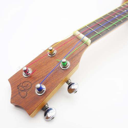 Rauyivany HQKJ8527001 Ukulele Strings, 4 Packs Colorful Nylon Ukulele Strings thumb #2
