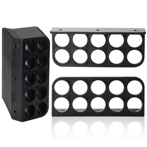 20Pack Cable Chase-Wire Bracket,Cable Support Wire Bracket Holder for NMB Electrical Cord Organized Management,Labor Time Saving,1" with 10-Hole Design