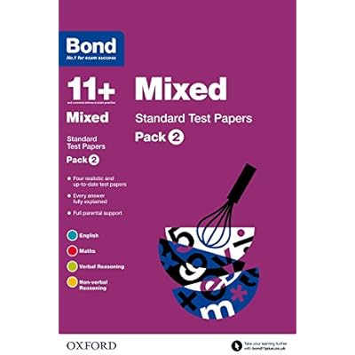 Bond 11+: Mixed Standard Test Papers