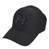 Under Armour Men's Blitzing 3.0 Cap , Black (002)/Black , Small/Medium