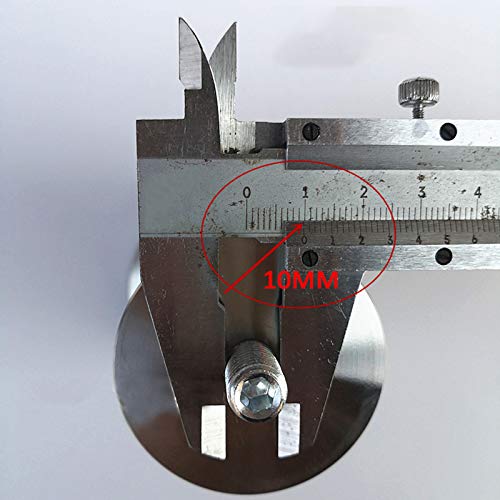 Patas ajustables M10 roscadas para muebles, de acero inoxidable cepillado, para mesa y sofá, patas de repuesto para armario de baño, 18 tamaños, fácil de instalar