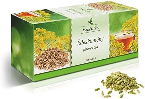 Mecsek Fennel Seeds Herbal Natural Premium Tea 25 Teabags Digestion Support