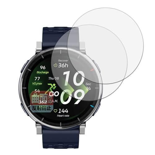 Leipsden �t�B���� Amazfit Active 3 premium (2���Z�b�g) �Ή� �ی�t�B���� �ȖʑΉ� TPU ���˒ጸ �h�w�� ���C���f�� ���{��