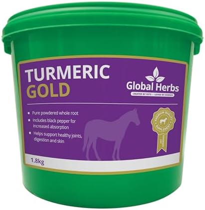 Global Herbs Turmeric Gold Pure Powdered Whole Turmeric Root and Black Pepper image 2