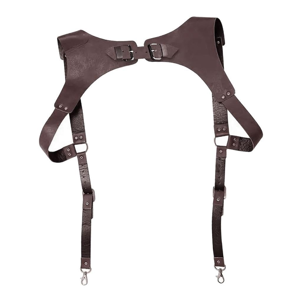 Mens Body Strap Belt Decoration Body Harness for Cosplay Dating Holiday Brown| Clothing Shoes & Accessories|Mens Accessories|Suspenders Braces-image-36