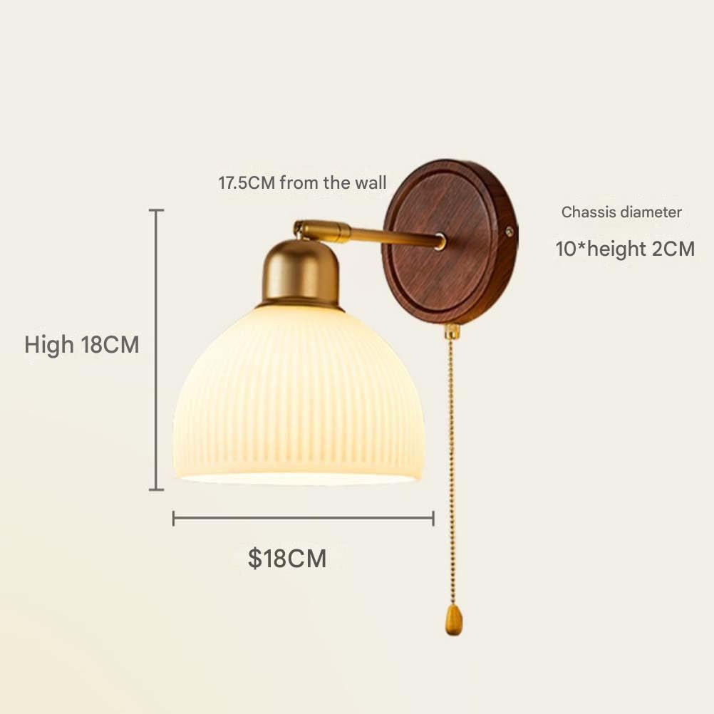 E27 szklana lampa ścienna, regulowana z przełącznikiem, lampa ścienna do wnętrz, vintage, obrotowa, złota lampka nocna, retro industrialny klosz szklany i metalowa podstawa, lampa do czytania, do syp