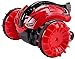 CHENGLONGTANG Toys Transformers Children Cadeau Remote Control Voiture 2.4g 15 KMH Amphibie Stund Control Voiture Spinning and Rolling Children's Radio Télécommande Voiture Toy,Rouge (Color : Red)