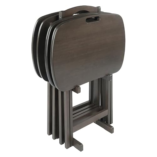 Winsome Wood Lucca, 22.83 X 15.637 X 25.79, Oyster Gray #TOP5