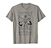 BBQ Vitruvian Man Barbecue Grill Cook Leonardo Da Vinci Chef T-Shirt