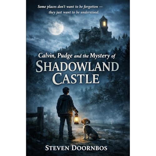 Calvin, Pudge and the Mystery of Shadowland Castle Audiolibro Por Steven Doornbos arte de portada