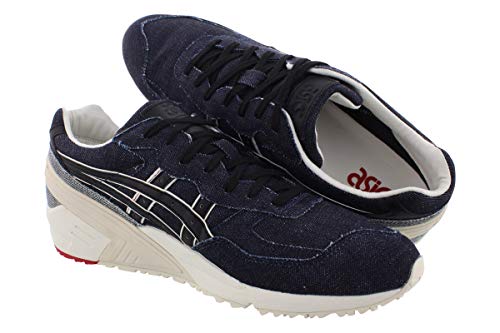 Asics Men's Gel-Sight Navy/Black Ankle-High Leather Fashion Sneaker - 11M