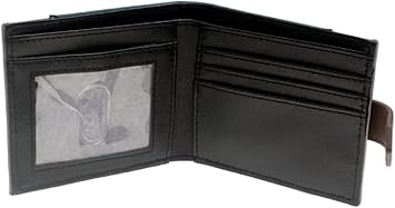 yzohu Legend of Zelda Snap Close Metal Logo Bi-Fold Wallet