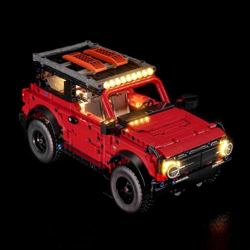 Image of BrickBling LED Lighting Compatible with Lego Technic Ford Bronco SUV Car