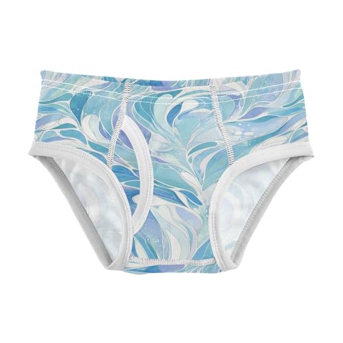visesunny Boys Potty Training Underwear Wave Bubble Flower Breathe Cotton Briefs Size 2T-8Y for Toddler