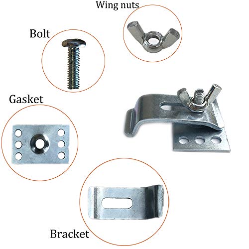 Sink Clips Undermount Kitchen Sink Clips, Epoxy Undermount Sink Brackets Supports For Bathroom Kitchen 10 Pack Kit #TOP1