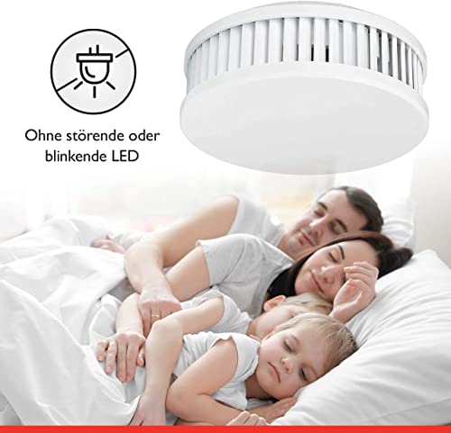 PYREXX PX-1 , 3er-Set, Rauchmelder 10 Jahre Batterie mit Magnet-Halterung ohne Bohren und...