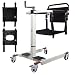 Patient Lift Transfer Chair - Portable Car Lift Aid for Elderly/Disabled, Bedside Commode Transport Chair (Basic Version + Bedpan)