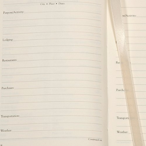 World Travel Journal, echtes Kalbsleder Leder, 15,2 cm grün