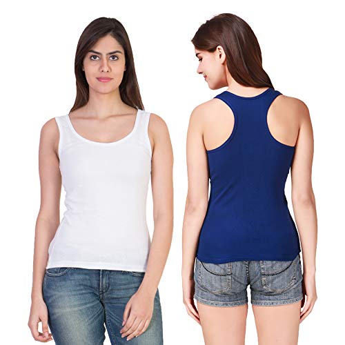 Image of Camisole Tank Top Vest Racerback Sando Camis for Women, Girls (Pack of 2)