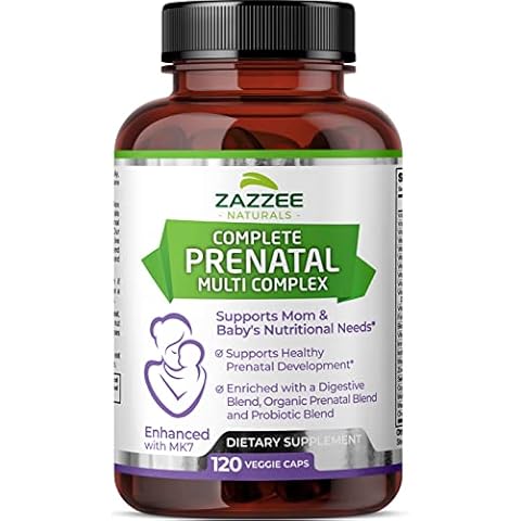 Zazzee Extra Strength Complete Prenatal Multi Complex Cover