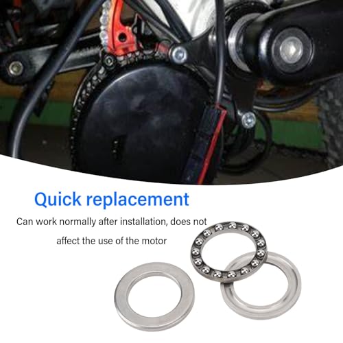 Axialkugellager, Edelstahl, Plandrucklager, für BBS Mittelmotor