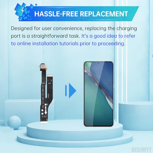 Câble flexible type C Note 20 5G : connecteur USB de rechange SM-N981U1 - 5