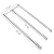 Uniflasy Grill Parts Replacement for Weber Genesis Silver Grill, Genesis Silver B C, Genesis Platinum B C, Weber 900 (Side Control),28 1/8" Stainless Steel Burner,22.5" Porcelain Steel Flavorizer Bars