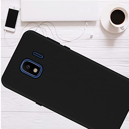 Image of Mobile Back Cover Case for Samsung Galaxy J7 Pro (Silicone Case|CameraProtection|Black SC1510)