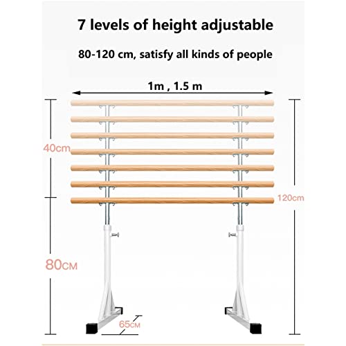 Poteaux de danse portables robustes en bois véritable solide - 5