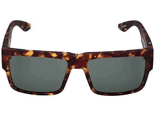 Spy Optics Cyrus Sunglasses Soft Matte Tortoise/ Grey Green Lens Sticker #TOP1